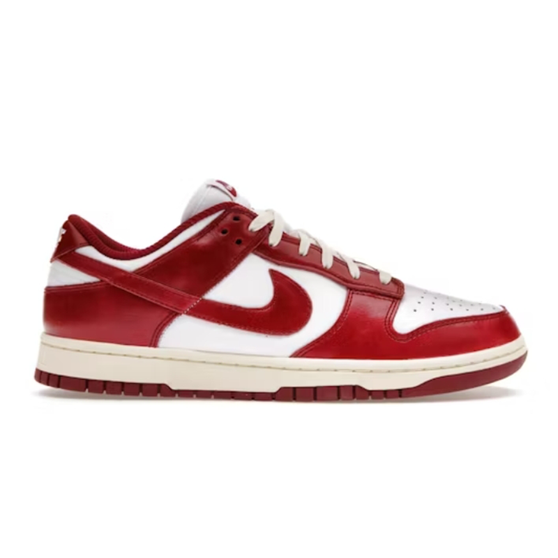Nike Dunk Low PRM Vintage Team Red
