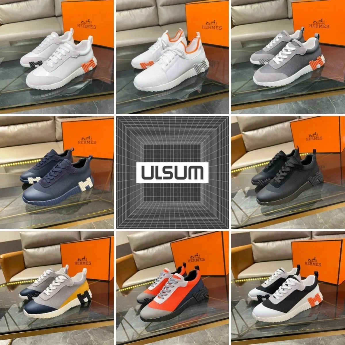ULSUM Fashion Sneakers for Men and Women - Stylish Casual Shoes with Comfortable Design