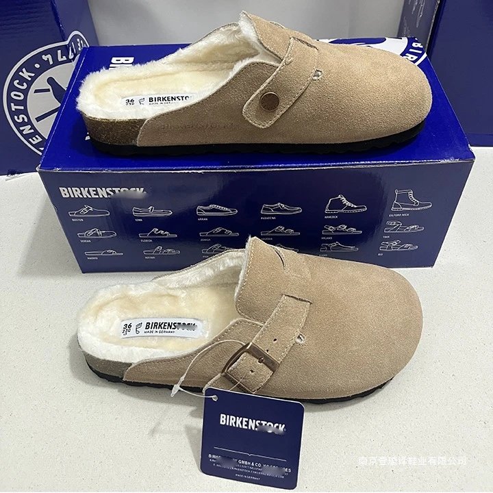 BIRKENSTOCK Shearling Lined Clogs Women's Slip-On Shoes