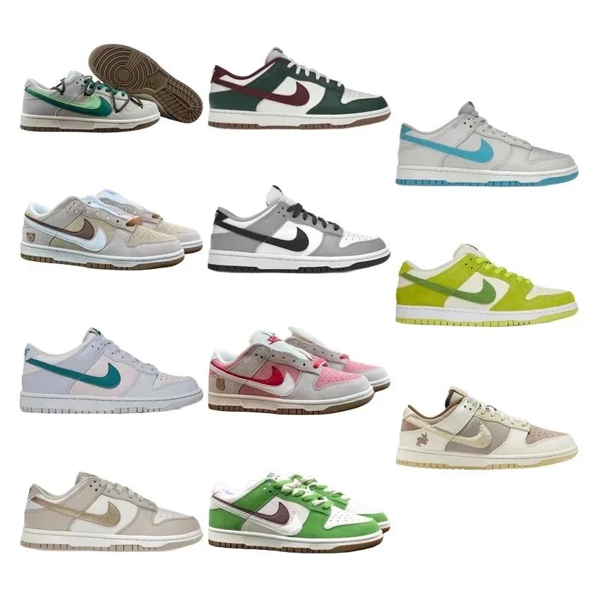 Nike Dunk Low Sneakers Collection - Classic Street Style