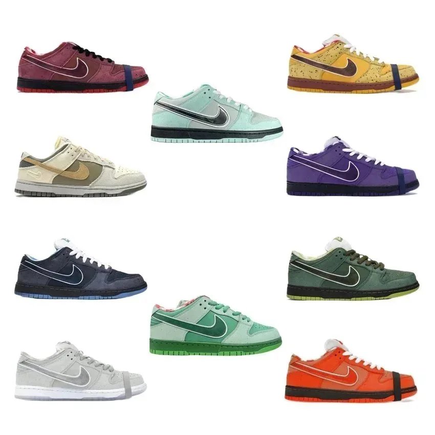 Nike Dunk Low Sneakers Collection - Classic Skate Shoes